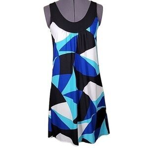 Kokoon Geometric Sleeveless Mini Dress Sz XS